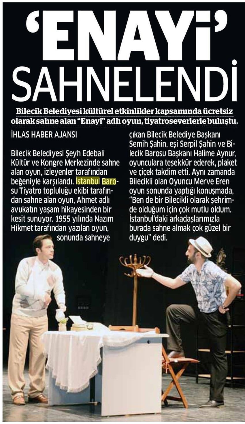 Tiyatro Grubumuz Bilecik’te Seyirciyle Buluştu - 4