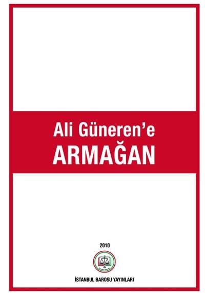 Ali Güneren’E Armağan Kitabı  - 1