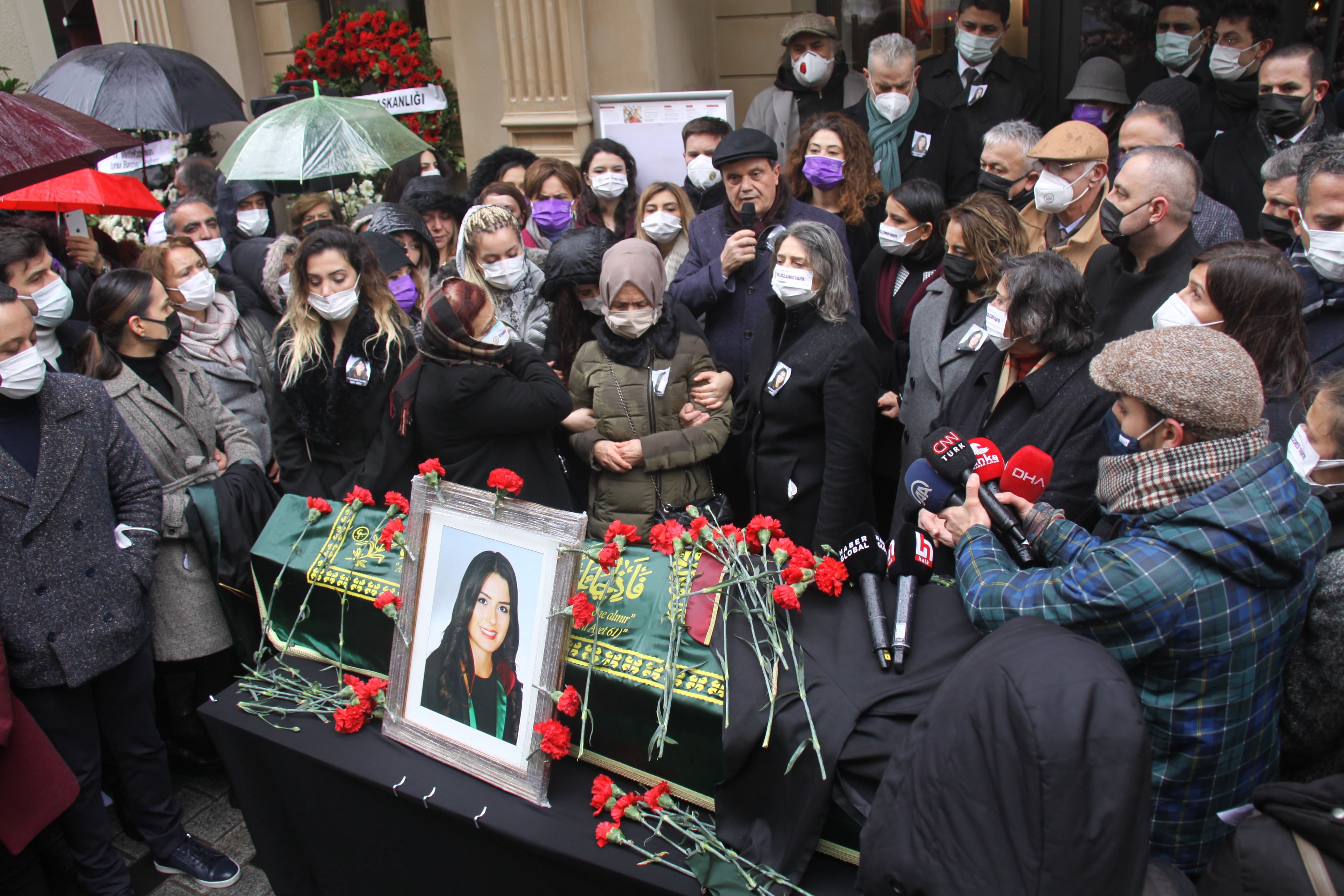 Katledilen Meslektaşımız Av. Dilara Yıldız Son Yolculuğuna Uğurlandı - 19