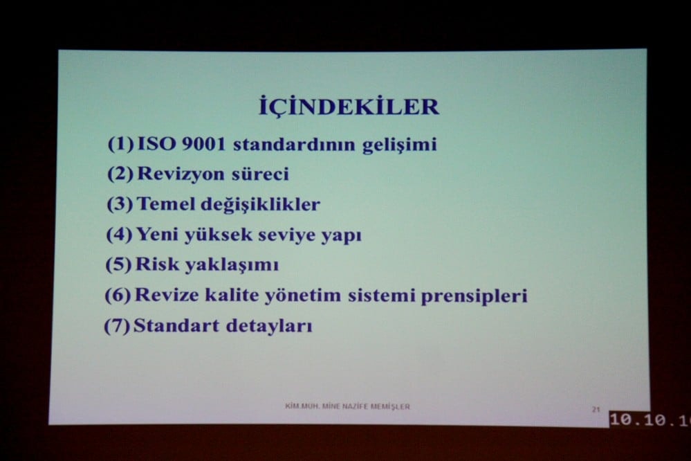 Kalite Yönetimi Sistemi Temel Eğitimi Yapıldı - 56