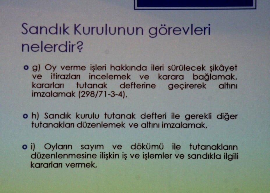 Seçim Güvenliği Eğitim Semineri - 54
