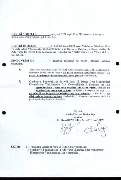 Baro, İki Yönetmeliğinin 
Bazı Maddelerinin İptali İçin 
Danıştay’A Dava Açtı - 5