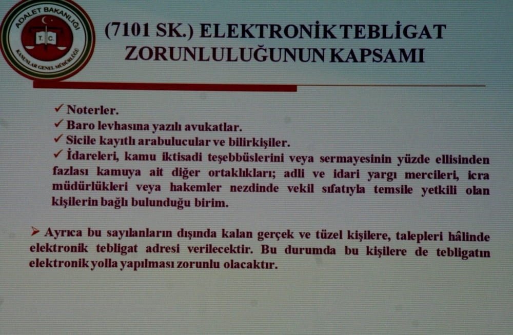 Konkordato ve Elektronik Tebligat - 86
