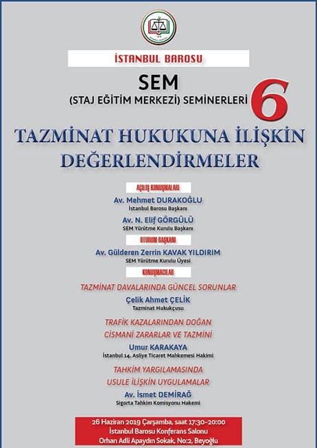 TELAFİ: Tazminat Hukukuna İlişkin Değerlendirmeler