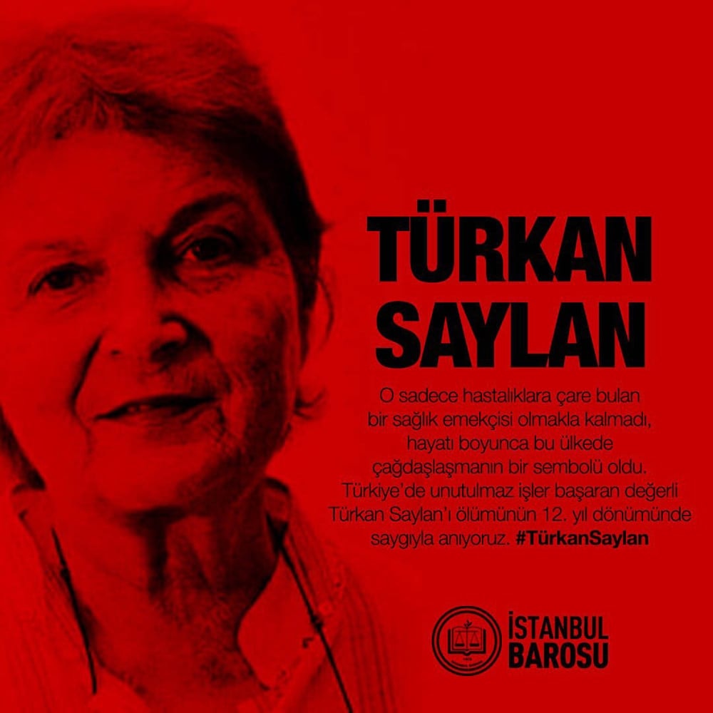 Türkan Saylan'ı Saygıyla Anıyoruz
