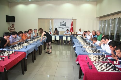 İstanbul Barosu 1. Satranç Turnuvası Yapıldı