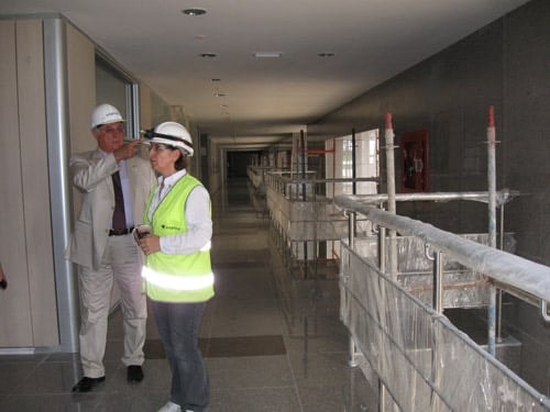 İstanbul Barosu Başkanı Av. Muammer Aydın Çağlayan Adliyesi İnşaatında İncelemelerde Bulundu - 2