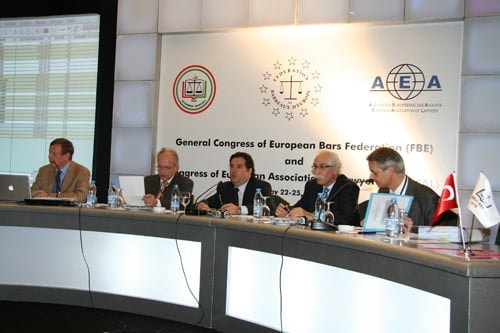 Avrupa Barolar Federasyonu Ve Avrupa Avukatlar Birliği 

Toplantılarına Ev Sahipliği Yaptık
 - 25