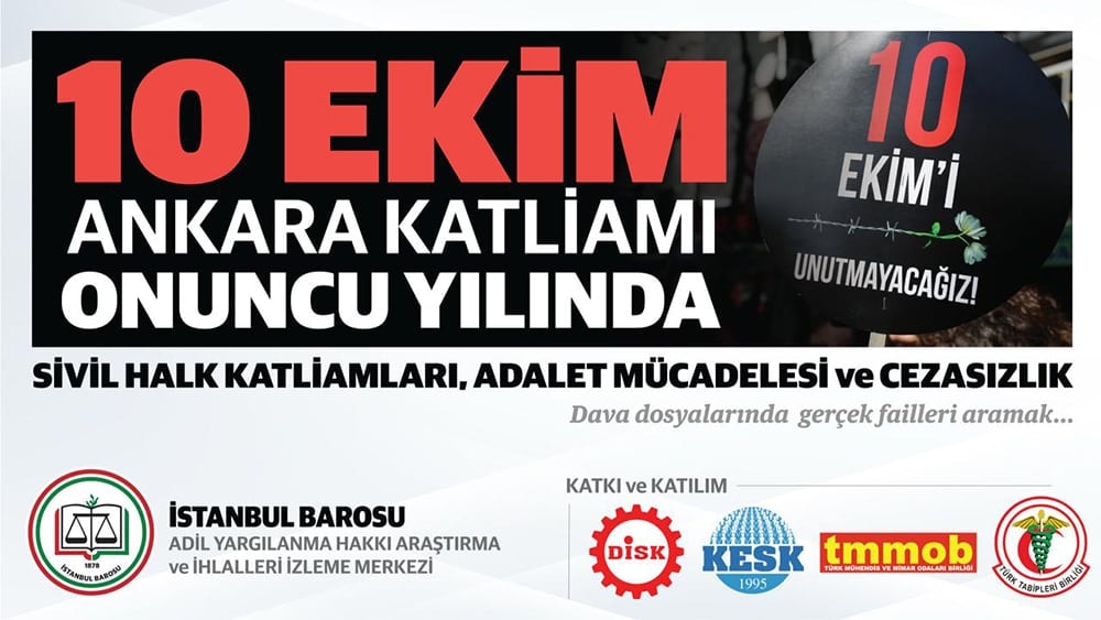 10 Ekim Ankara Katliamı Onuncu Yılında