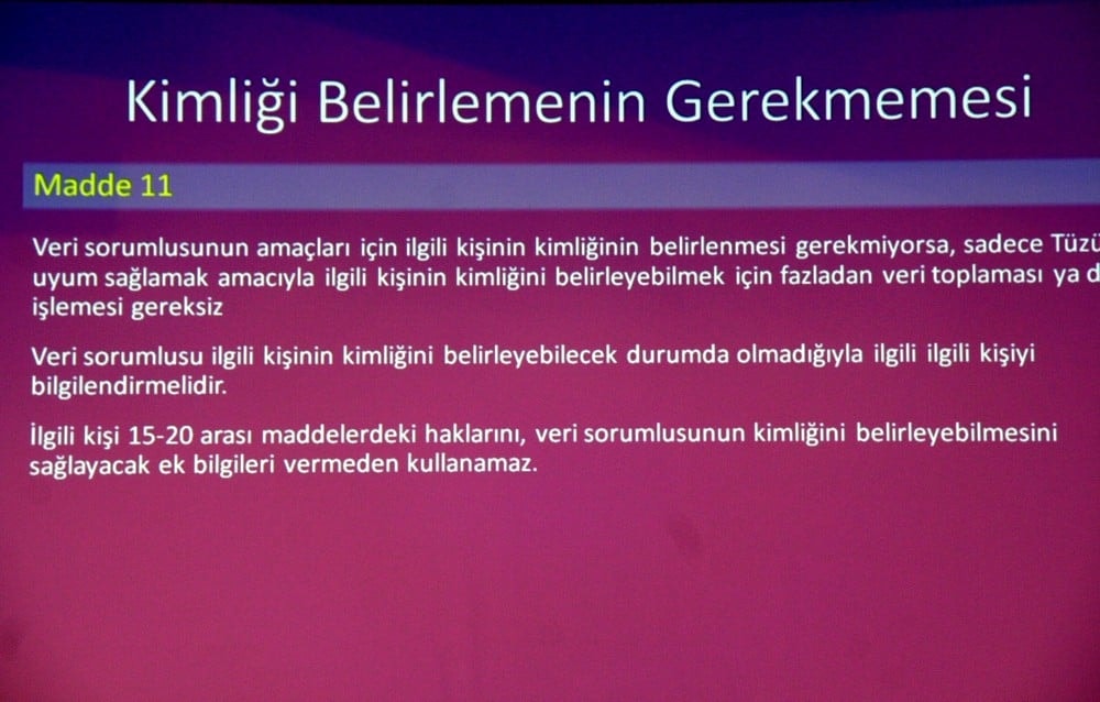 Avrupa Genel Veri Koruma Tüzüğü ve KVKK - 52