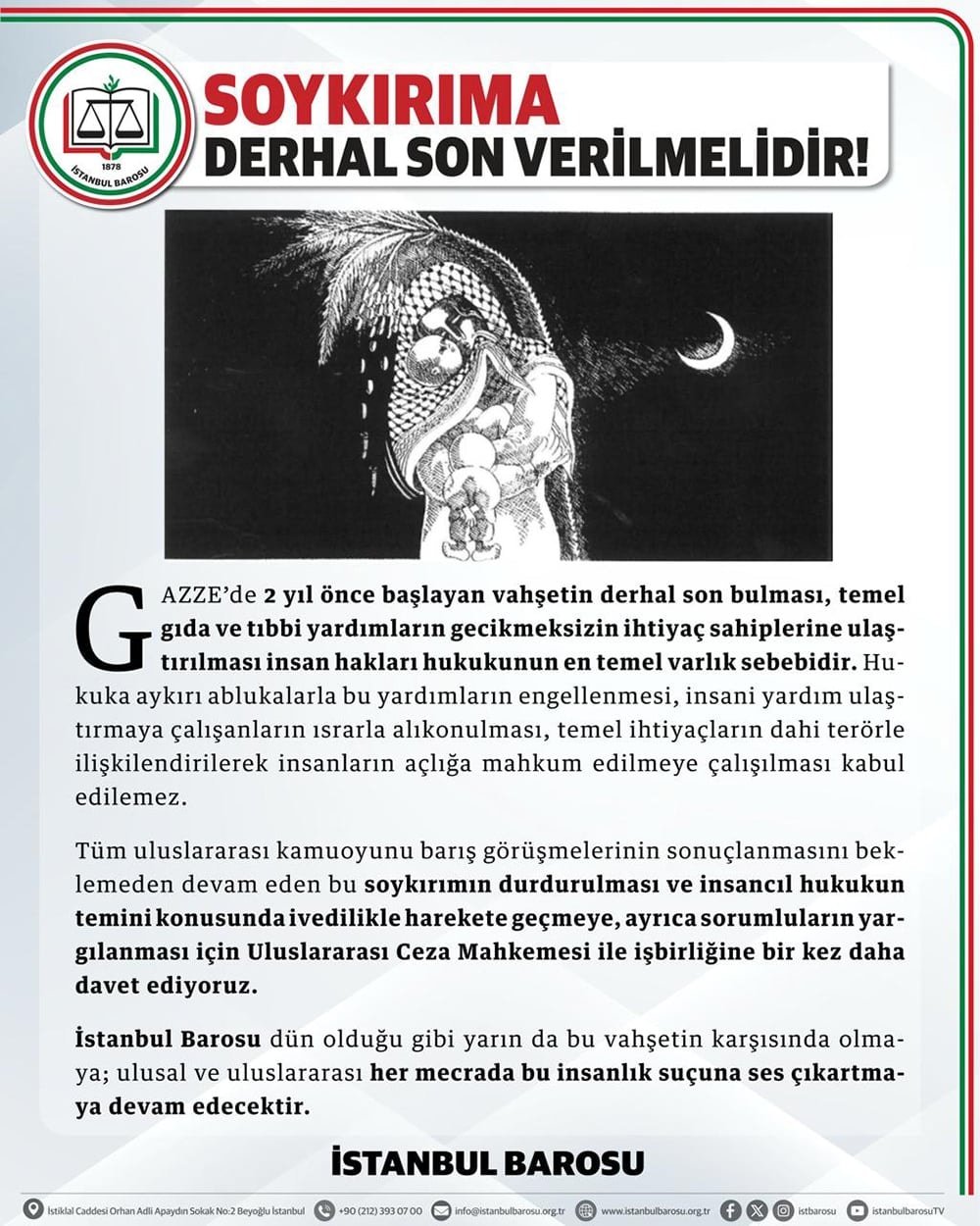 Soykırıma Derhal Son Verilmelidir