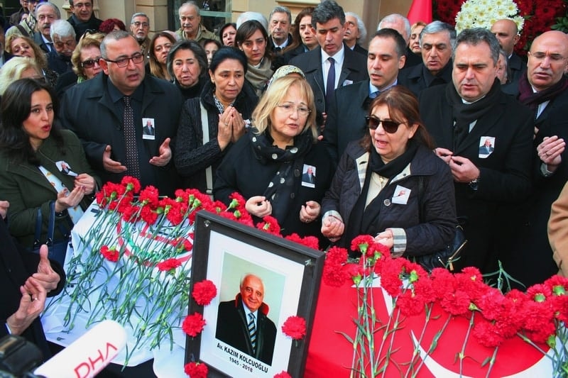 Başkanımız Av. Kazım Kolcuoğlu’nu Son Yolculuğuna Uğurladık - 90