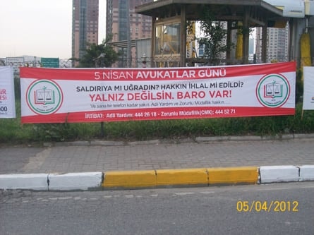 Adli Yardımla İlgili Vatandaşlara Duyurular Yapıldı 
 - 3