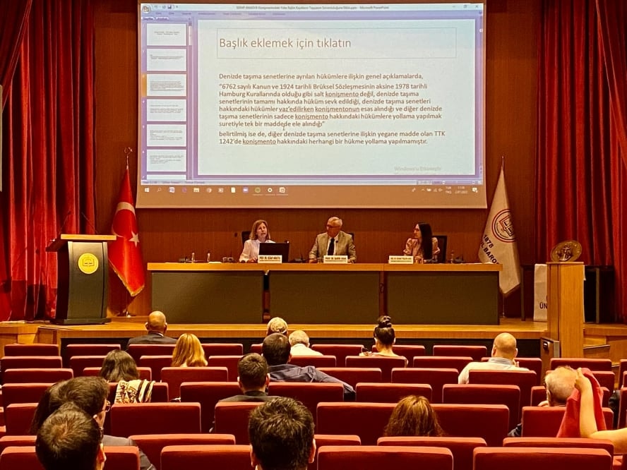 Türk Ticaret Kanunu Deniz Ticareti Hükümlerinin Değerlendirilmesi Sempozyumu - 77