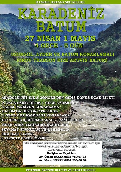 Karadeniz Batum Gezisi 