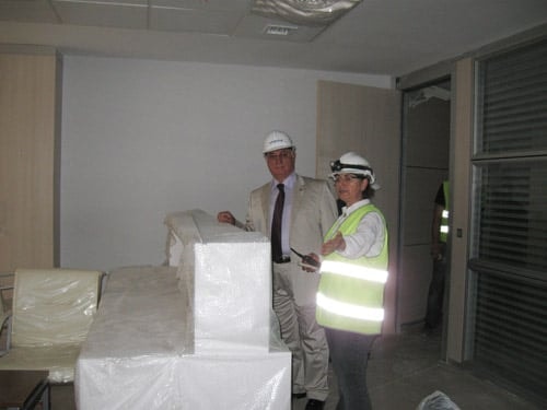 İstanbul Barosu Başkanı Av. Muammer Aydın Çağlayan Adliyesi İnşaatında İncelemelerde Bulundu - 3