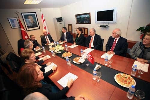 Kktc Cumhurbaşkanı Eroğlu İstanbul 
Barosunu Ziyaret Etti - 6