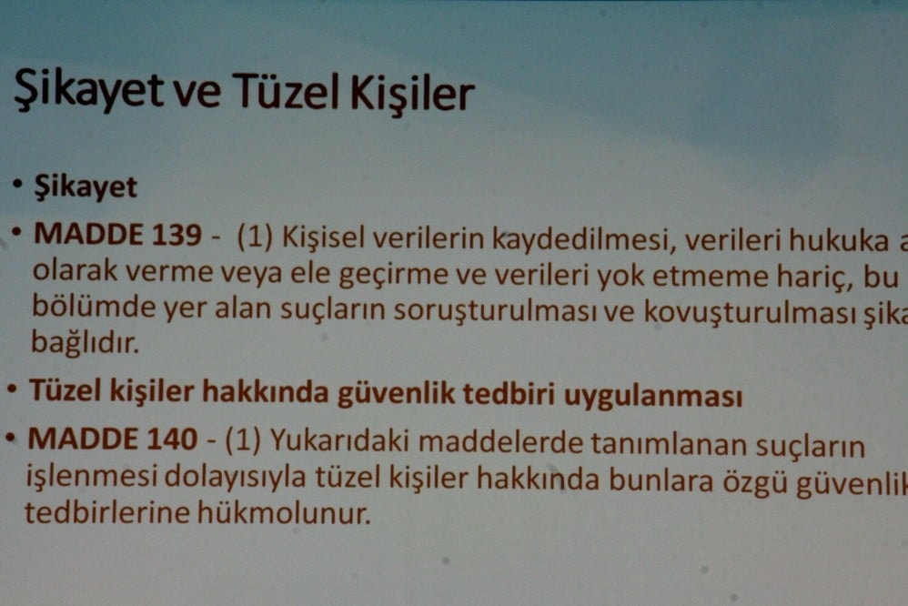 Kişisel Verilerin Korunması - 36