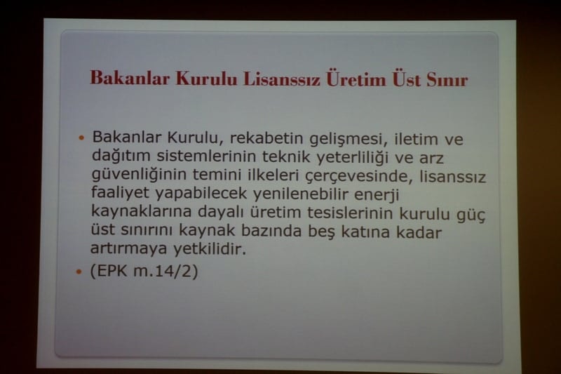 Güneş Enerjisi Mevzuatında Son Gelişmeler, Sorunlar, Beklentiler - 41