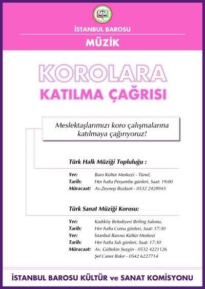 Korolarımızda Çalışmak İsteyenlere Davet

 - 1