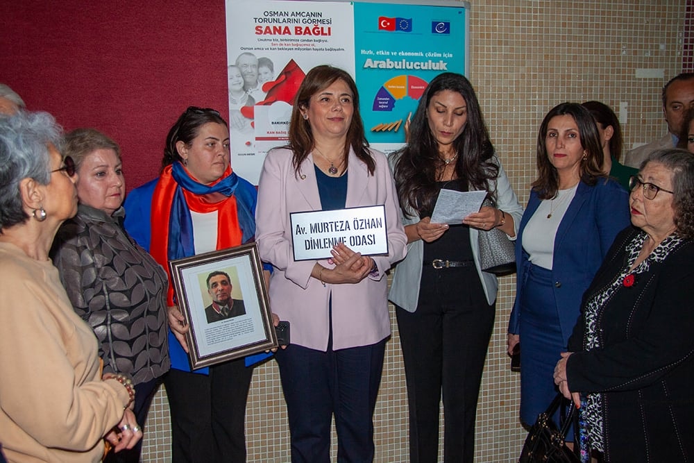 Bakırköy Adliyesindeki Baro Odasına “Av. Murteza Özhan Dinlenme Odası” Adı Verildi - 2