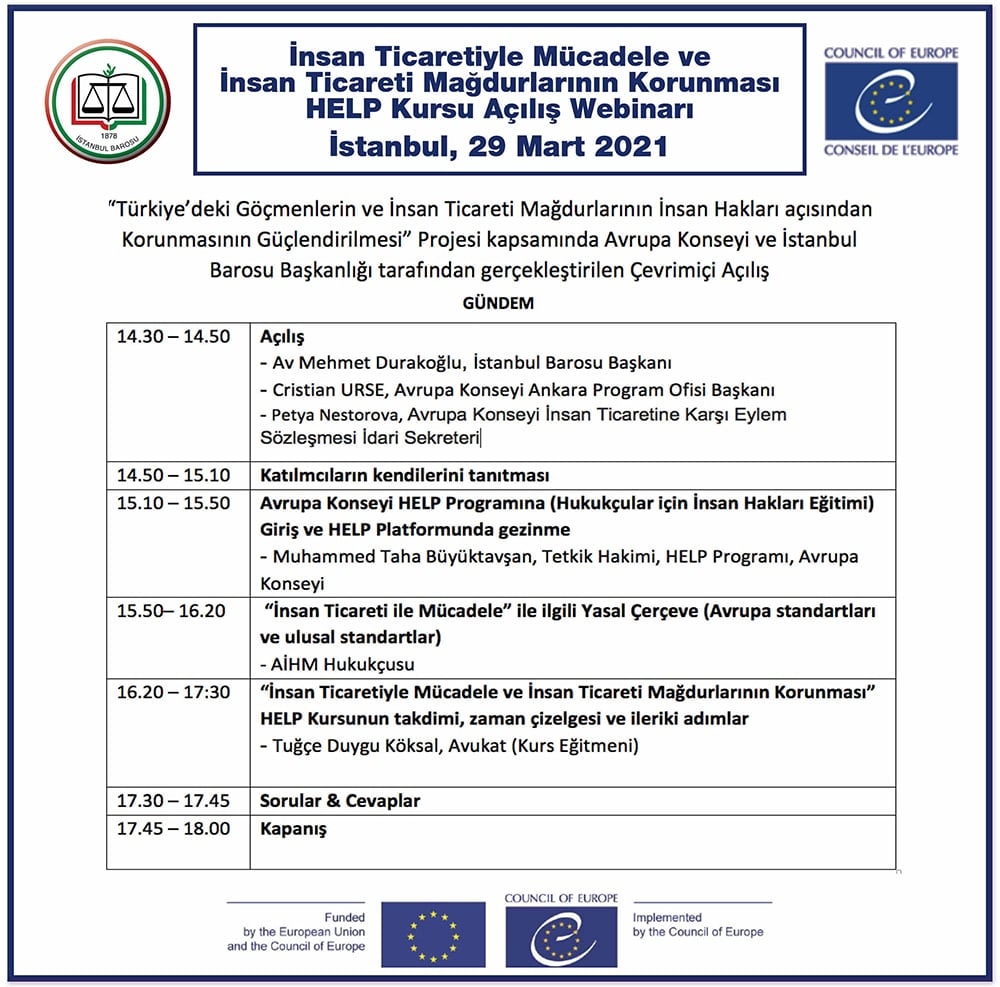 Türkiye'deki Göçmenlerin ve İnsan Ticareti Mağdurlarının İnsan Hakları Açısından Korunmasının Güçlendirilmesi