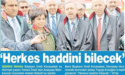 İstanbul Barosu Adalet Nöbetinde...
 - 6