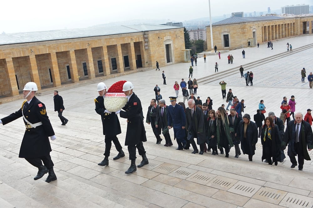 İstanbul Barosu Yönetim Kurulu Anıtkabir'de Ata'nın Huzurundaydı - 3