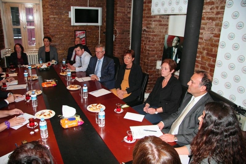 Almanya Hessen Federal ve Avrupa İşleri Bakanı Baromuzu Ziyaret Etti - 11