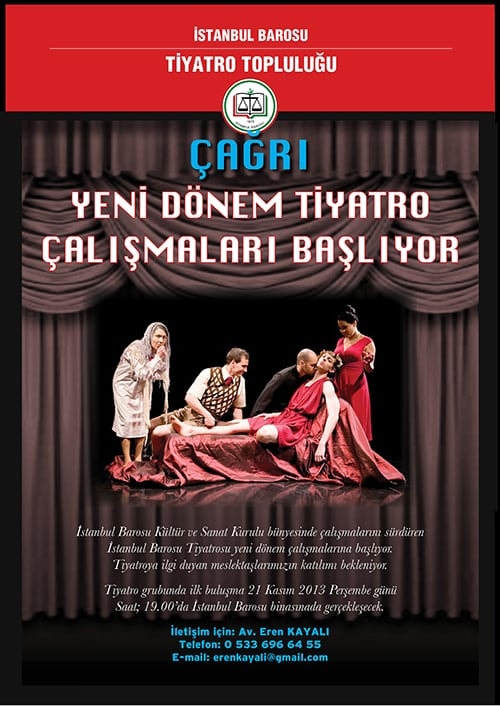 Tiyatroya İlgi Duyan Meslektaşlarımıza Katılım Çağrısı

 - 1