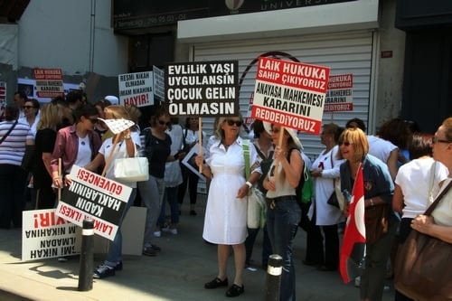 Devrim Yasamız Medeni Kanuna Sahip Çıkıyoruz Yürüyüşü - 87