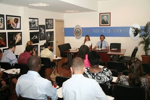 Santa Clara Üniversitesi Hukuk Fakültesi Öğrencileri Baromuzu Ziyaret Etti - 11