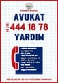 Avukata Yardım: 0212 444 18 78