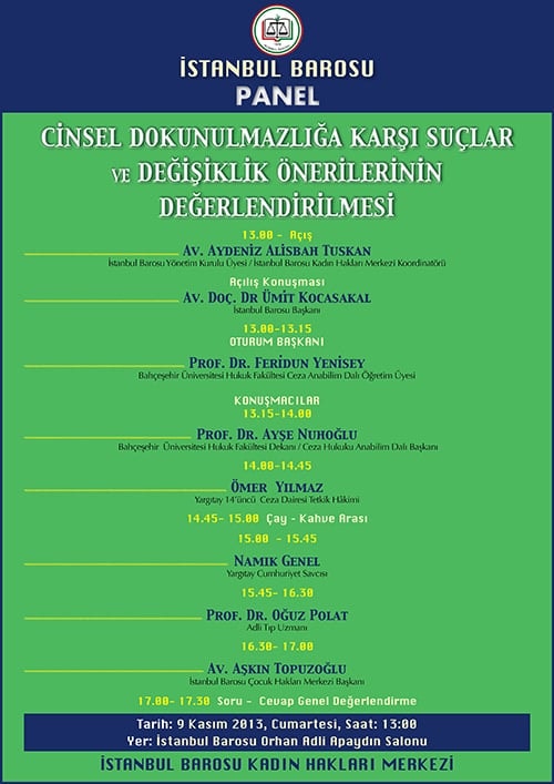 Cinsel Dokunulmazlığa Karşı Suçlar

 - 1