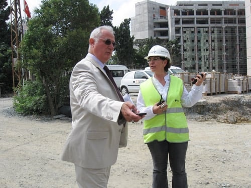 İstanbul Barosu Başkanı Av. Muammer Aydın Çağlayan Adliyesi İnşaatında İncelemelerde Bulundu - 20