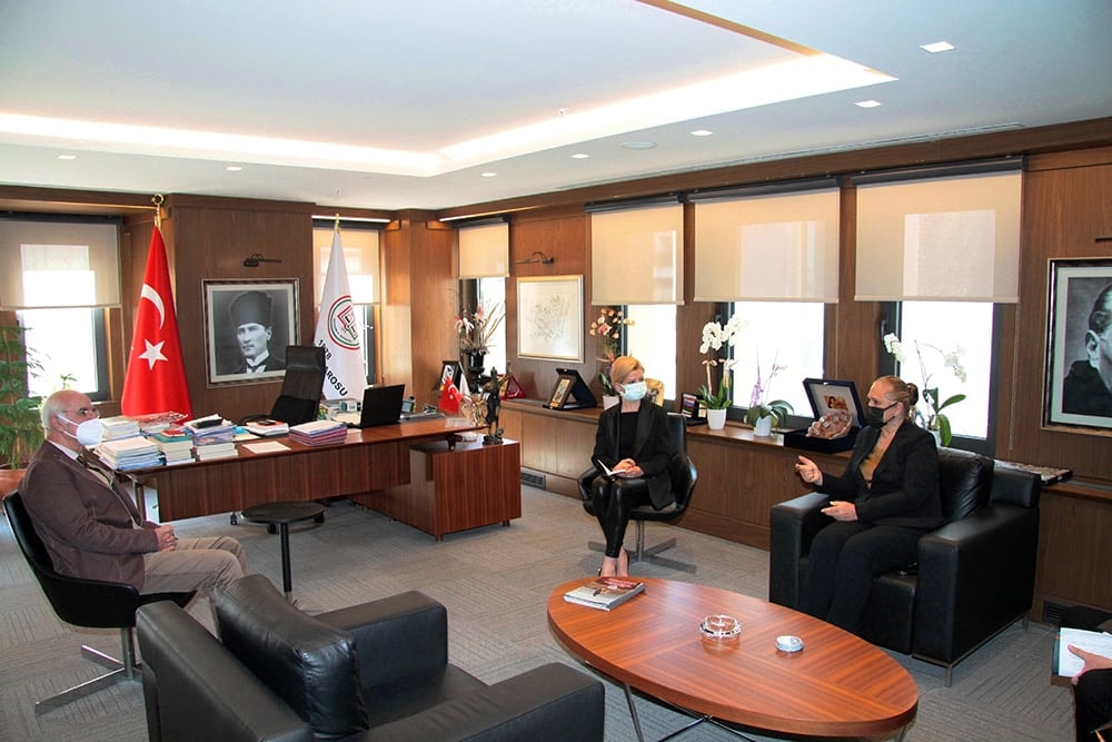 Kosova İstanbul Başkonsolosu Başkan Durakoğlu’nu Ziyaret Etti - 1