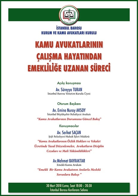 Kamu Avukatlarının Çalışma Hayatından Emekliliğine Uzanan Süreci