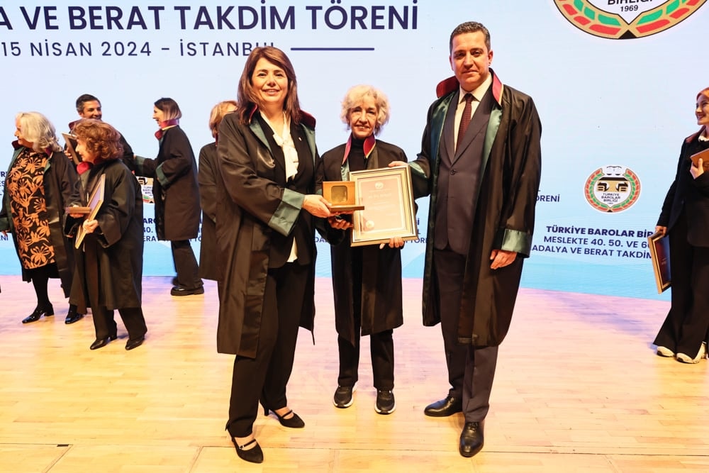 Meslekte 40, 50 ve 60 Yılını Dolduran Meslektaşlarımıza Plaket Verildi - 266