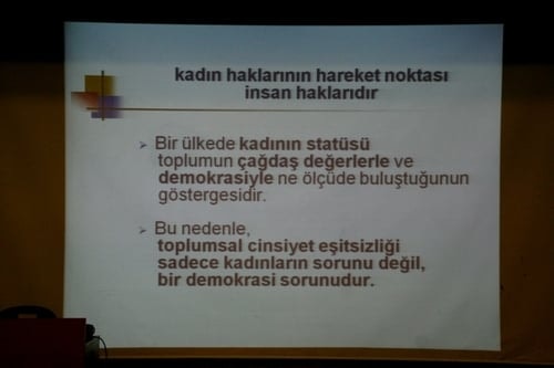 Hukuk Konferansları Sona Erdi
 - 1