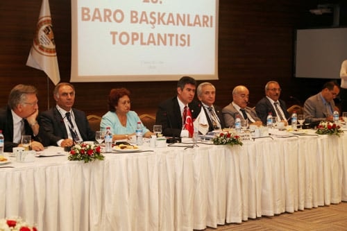 28. Baro Başkanları Toplantısı Ankara’Da Yapıldı
 - 4