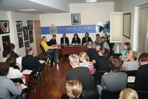 Berlinli Stajyer Avukatlar İstanbul Barosu’Nu Ziyaret Etti
 - 13