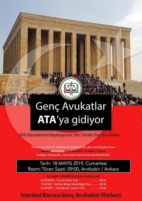 Genç Avukatlar ATA'ya Gidiyor