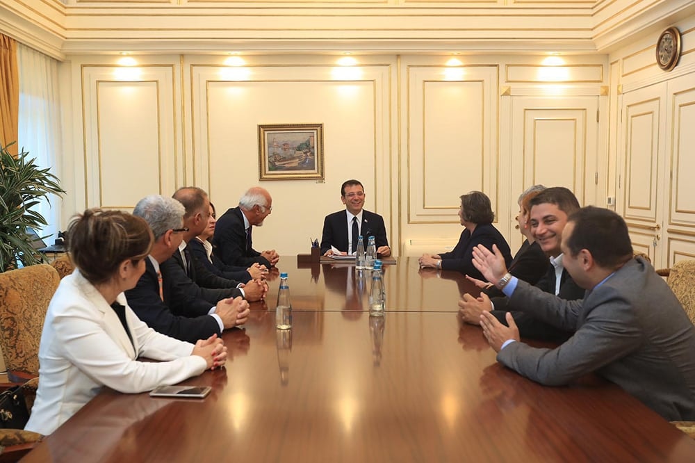 Başkan Durakoğlu ve Yönetim Kurulu İBB Başkanı İmamoğlu’nu Ziyaret Etti - 6