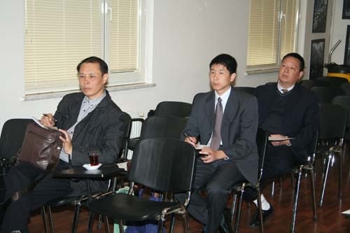 Çin Halk Cumhuriyeti  Hangzhou Kentinden Hukukçular Baromuzu Ziyaret Ettiler

 - 7