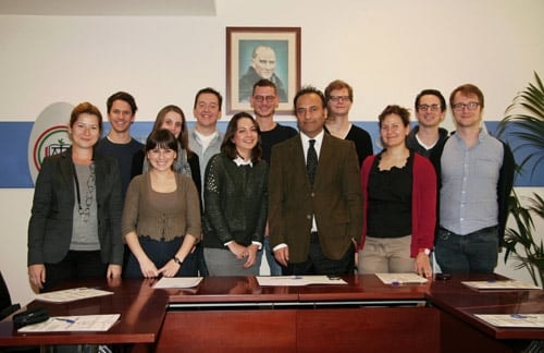 Berlinli Stajyerler İstanbul Barosu’Nu Ziyaret Etti

