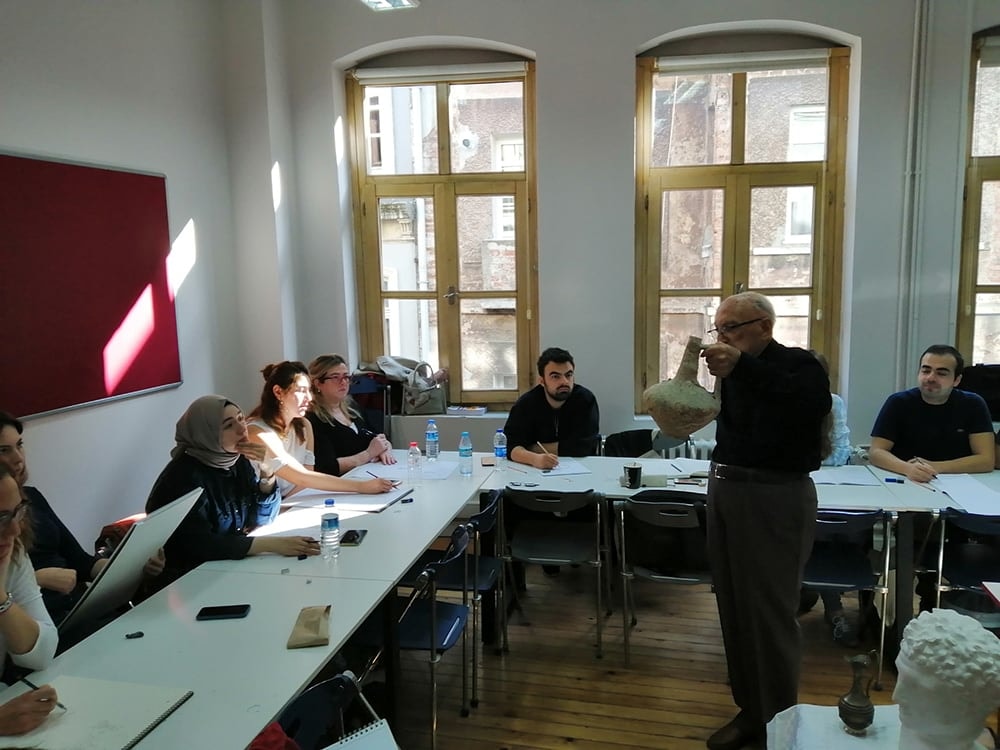 Onuncu Dönem Resim Kursu çalışmaları Başladı - 2