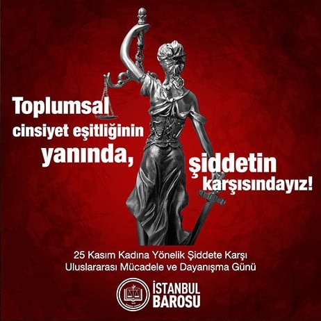 25 Kasım Kadına Yönelik Şiddete Karşı Uluslararası Mücadele ve Dayanışma Günü 