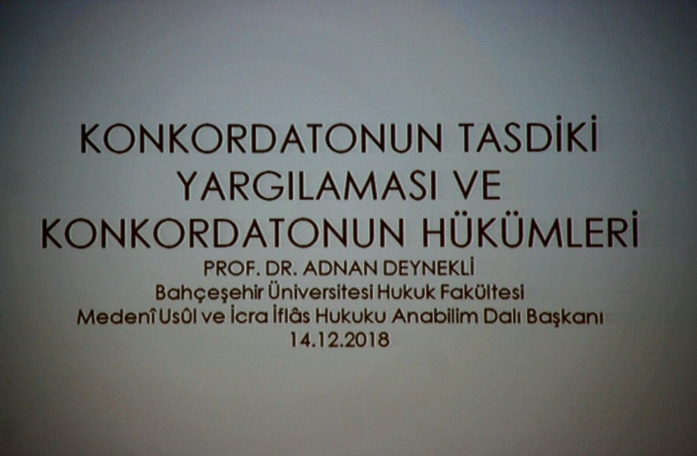 Konkordato Paneli Anadolu Adliyesinde Tekrarlandı - 81