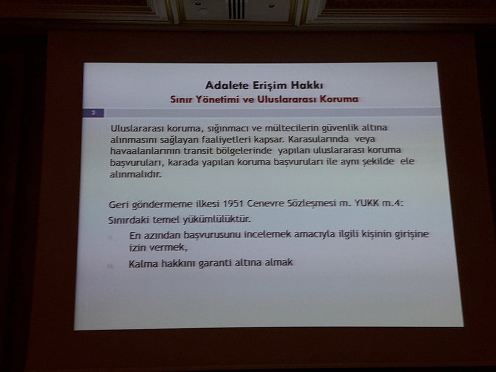 Müllteci Hukuku ve Kırılgan Gruplara Hizmet Sunan Avukatlara Yönelik Sertifikalı Davranış Eğitimi - 4