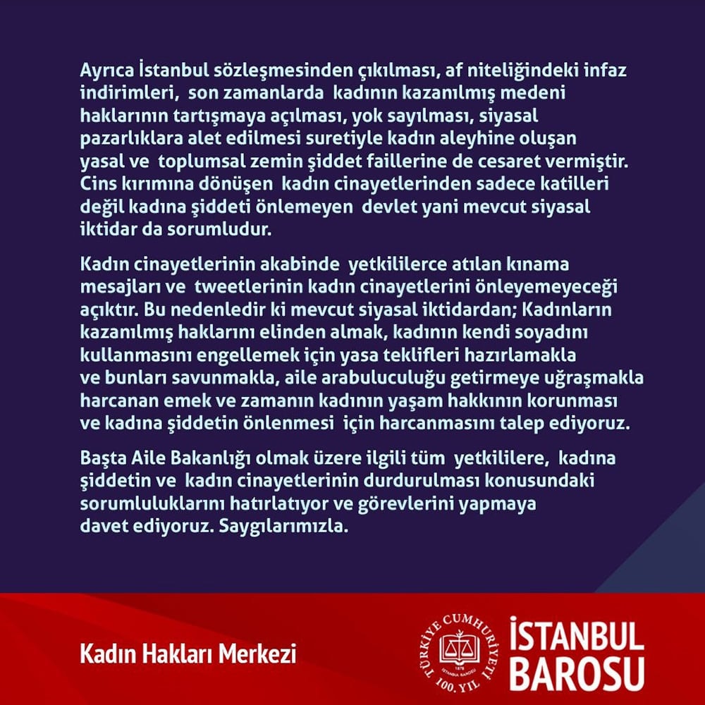 Kadın Cinayetlerini Durdurun Artık! - 2
